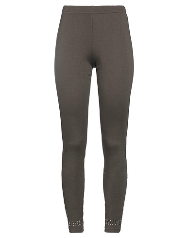 HAPPINESS Leggings Military green 70% Cotton, 25% Polyamide, 5% Elastane