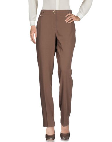 Angelo Marani Casual Pants In Light Brown