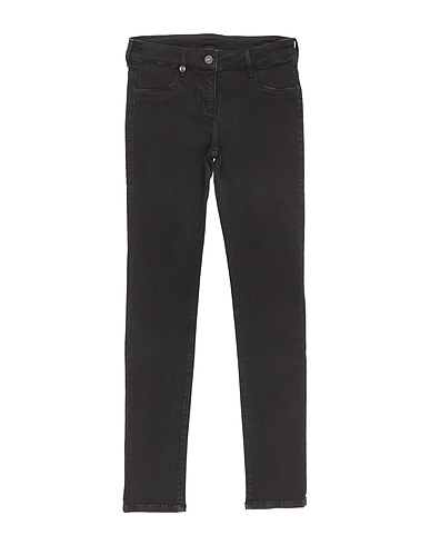 EDDIE PEN Casual trouser Black 98% Cotton, 2% Elastane
