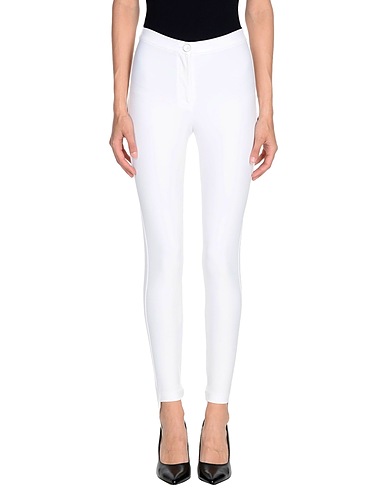 PINKO Casual pants White 88% Polyamide, 12% Elastane