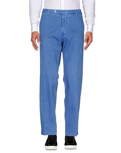 ROTASPORT Casual trouser Blue 98% Cotton, 2% Elastane