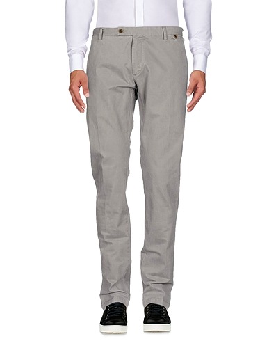 AT.P.CO Casual trouser Grey 97% Cotton, 3% Elastane