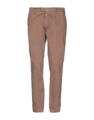 SP1 Casual pants Camel 97% Cotton, 3% Elastane