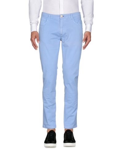 Yan Simmon Casual Pants In Pastel Blue
