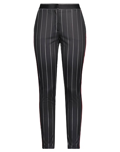 MSGM Pantalone Nero 100% Poliestere
