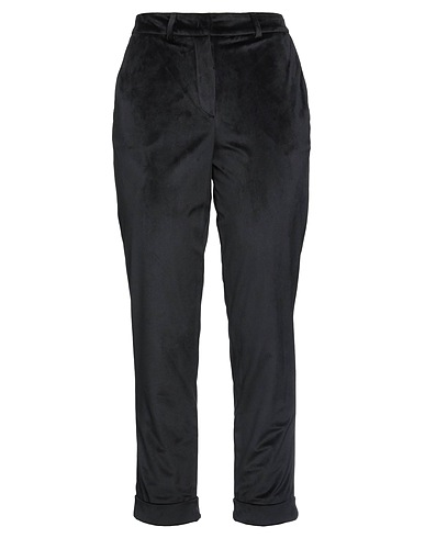 HANITA Casual trouser Black 97% Polyester, 3% Elastane