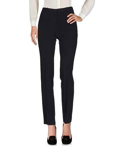 THEORY Casual trouser Black 57% Acetate, 43% Viscose