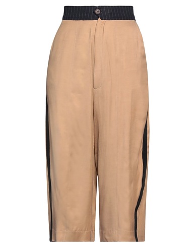 ALYSI Casual trouser Camel 63% Viscose, 37% Cupro, Polyamide
