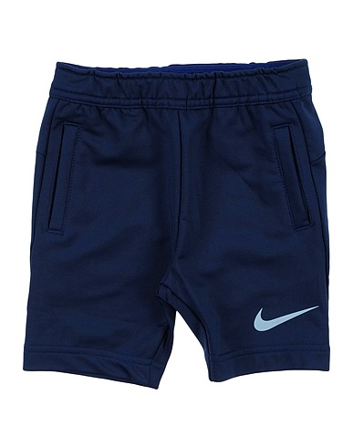 NIKE Shorts & Bermuda Midnight blue 94% Polyester, 6% Elastane