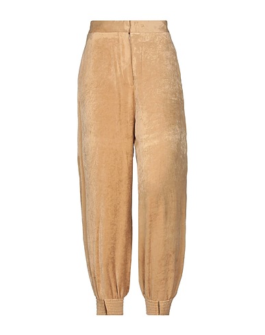 STELLA McCARTNEY Casual pants Camel 82% Viscose, 18% Silk