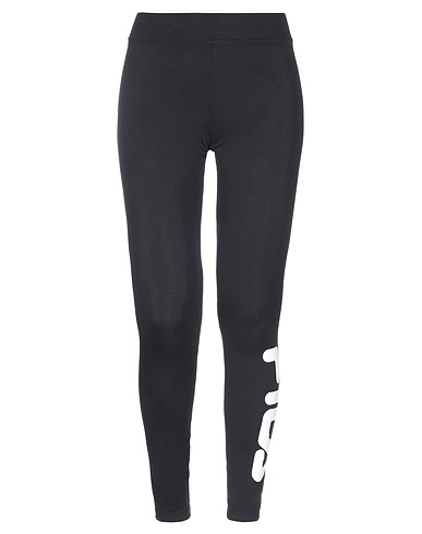 FILA Leggings Black 88% Polyester, 12% Elastane