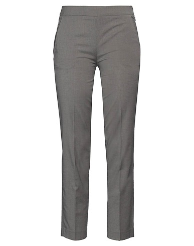 MALLONI Casual pants Grey 96% Virgin Wool, 4% Elastane