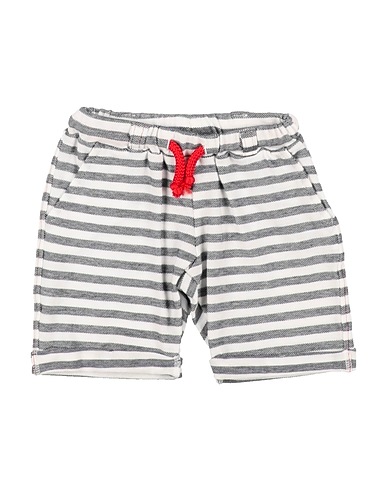 PEUTEREY Shorts & Bermuda Charcoal 100% Cotton