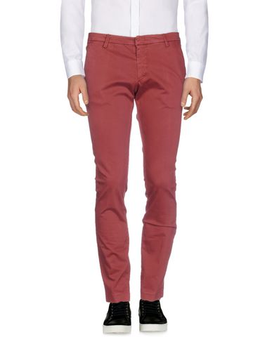 Michael Coal Casual Pants In Maroon