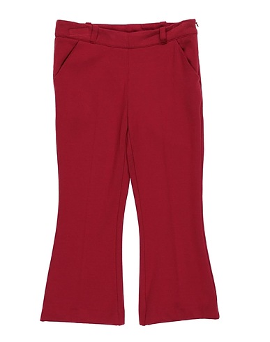 ERMANNO SCERVINO JUNIOR Casual trouser Red 95% Viscose, 5% Elastane