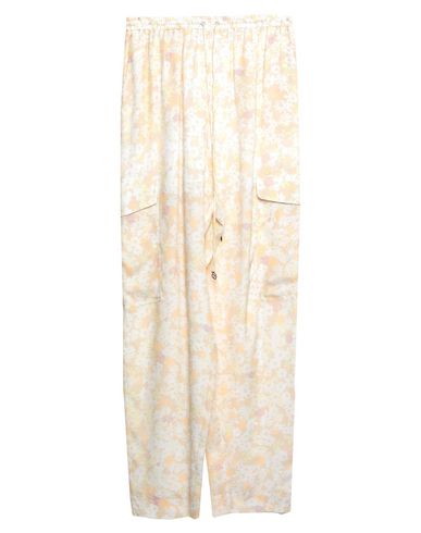 See By Chloé Printed Silk Pants In Sand