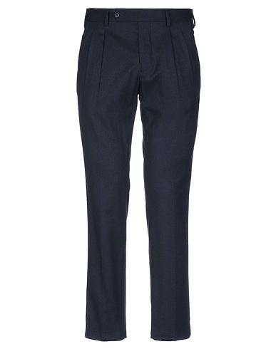 AGLINI Casual pants Midnight blue 58% Viscose, 27% Polyester, 13% Virgin Wool, 2% Elastane