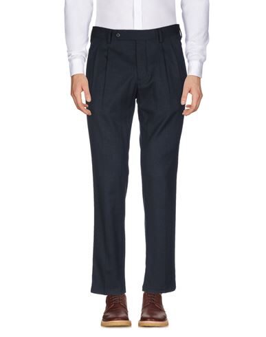 Shop Aglini Man Pants Midnight Blue Size 35 Viscose, Polyester, Virgin Wool, Elastane