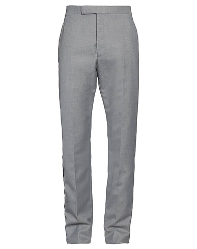 THOM BROWNE Casual trouser Grey 50% Polyester, 50% Wool