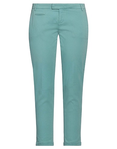 JACOB COHЁN Casual trouser Light green 97% Cotton, 3% Elastane