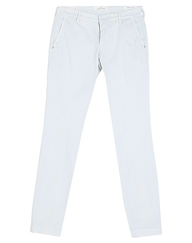MICHAEL COAL Casual trouser Ivory 97% Cotton, 3% Elastane