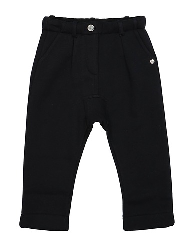 MICROBE by MISS GRANT Casual trouser Black 65% Cotton, 35% Polyester