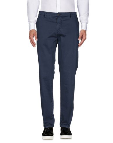 Yan Simmon Casual Pants In Dark Blue