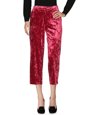 Shop Annarita N Woman Pants Garnet Size 8 Polyester, Elastane In Red