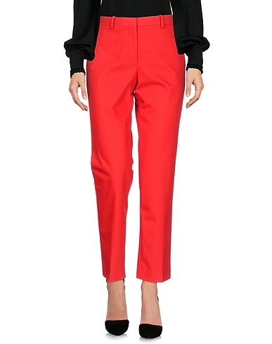 THEORY Pantalone Rosso 52% Cotone, 39% Nylon, 9% Elastan