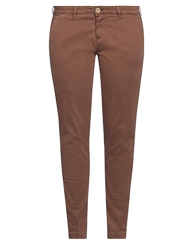 BARBA Napoli Casual trouser Khaki 98% Cotton, 2% Elastane