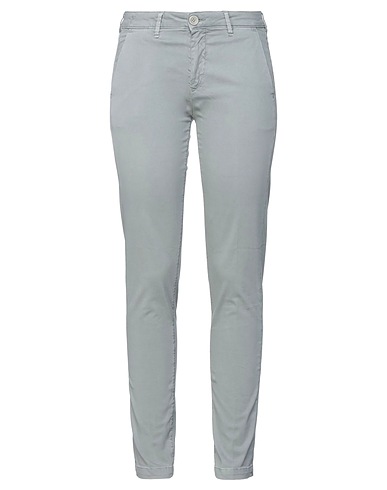 BARBA Napoli Casual pants Grey 98% Cotton, 2% Elastane