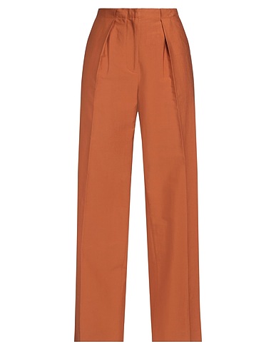 ALBERTO BIANI Casual trouser Tan 63% Polyester, 34% Rayon, 3% Polyurethane