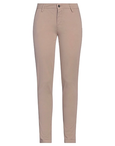 LIU •JO Casual trouser Taupe 97% Cotton, 3% Elastane
