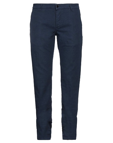 CAMOUFLAGE AR AND J. Pantalone Blu 97% Cotone, 3% Elastan
