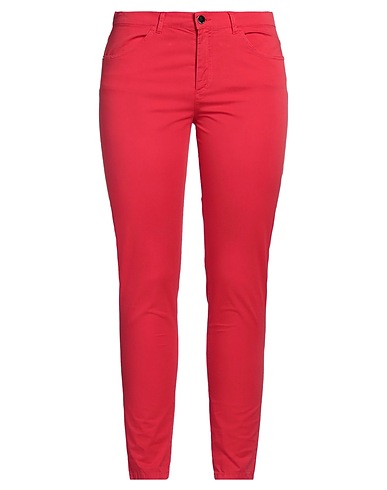 DIANA GALLESI Casual trouser Coral 96% Cotton, 4% Elastane