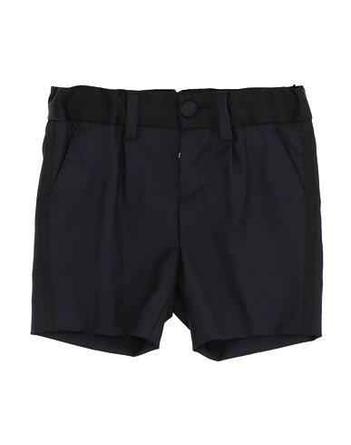 DOLCE&GABBANA Shorts & Bermuda Midnight blue 93% Virgin Wool, 5% Silk, 2% Polyester