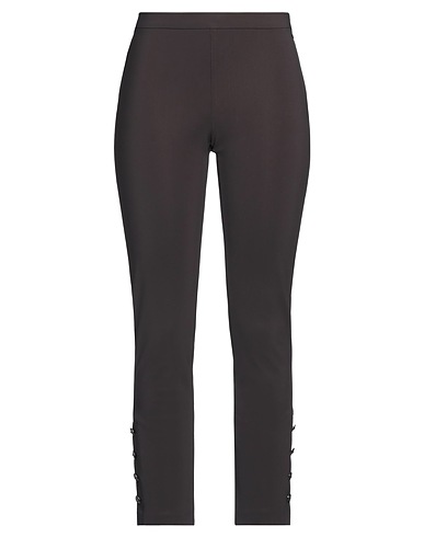 MARANI JEANS Casual trouser Dark brown 72% Polyamide, 28% Elastane