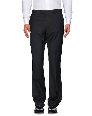 RAF SIMONS Casual pants Black 100% Virgin Wool