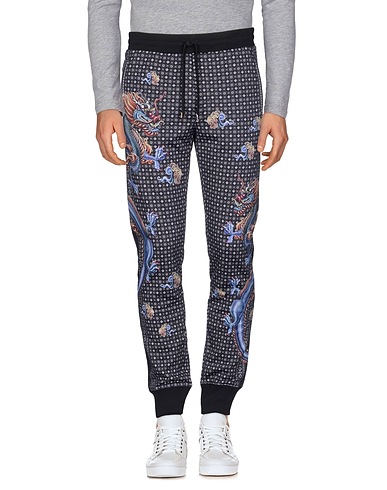 DOLCE&GABBANA Casual trouser Midnight blue 100% Cotton