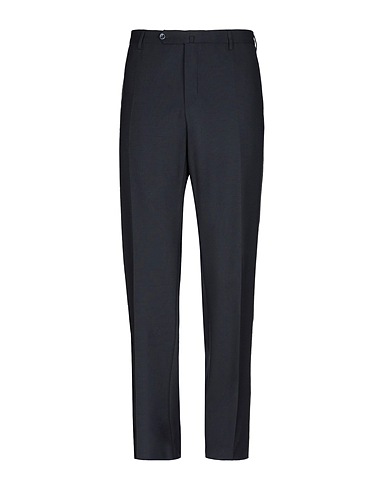 INCOTEX Casual pants Midnight blue 98% Wool, 2% Elastane