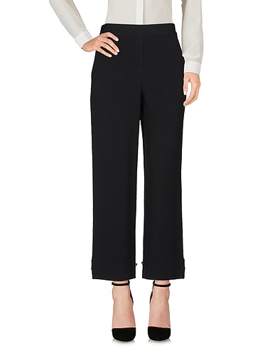 THEORY 팬츠 & 스커트 블랙 79% 아세테이트, 21% 비스코스, 폴리에스테르, 엘라스테인