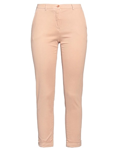 19.70 NINETEEN SEVENTY Casual trouser Beige 98% Cotton, 2% Elastane