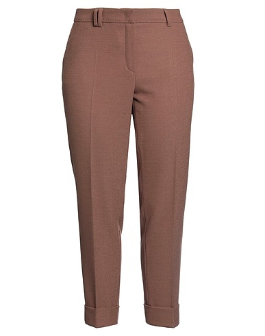 SEDUCTIVE Hosen Braun 62% Polyester, 26% Viskose, 9% Wolle, 3% Elastan