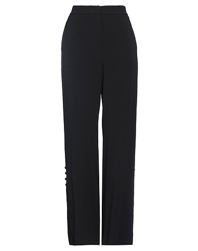 JUCCA Casual pants Black 71% Acetate, 27% Viscose, 2% Elastane