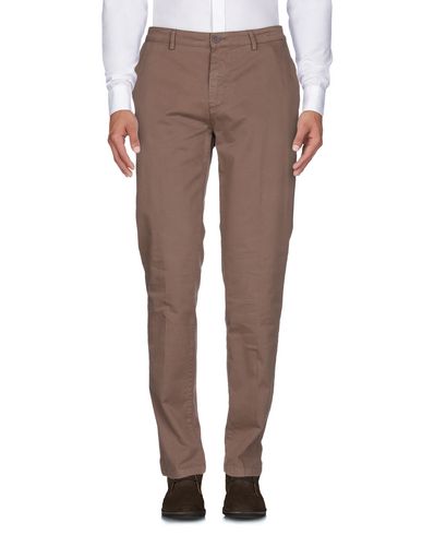 Shop Yan Simmon Man Pants Camel Size 40 Cotton, Elastane In Beige