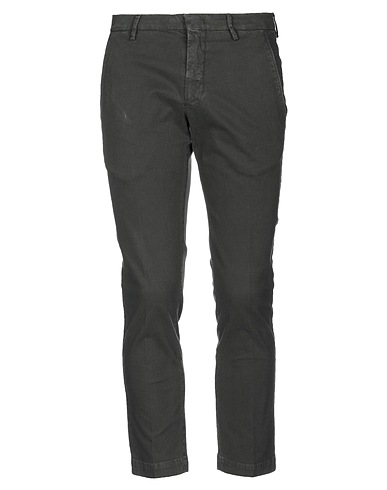 MICHAEL COAL Casual trouser Military green 97% Cotton, 3% Elastane