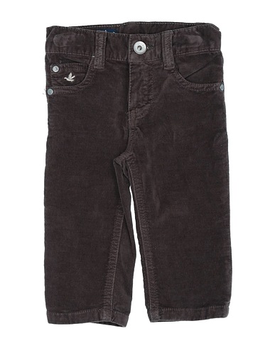 BROOKSFIELD Casual trouser Dark brown 97% Cotton, 3% Elastane