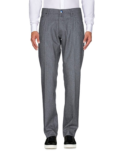 JACOB COHЁN Casual trouser Lead 100% Wool