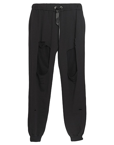FORTE DEI MARMI COUTURE Casual trouser Charcoal 100% Cotton