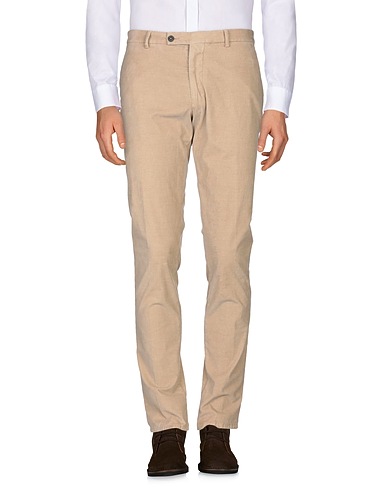 BERWICH Casual trouser Beige 97% Cotton, 3% Elastane